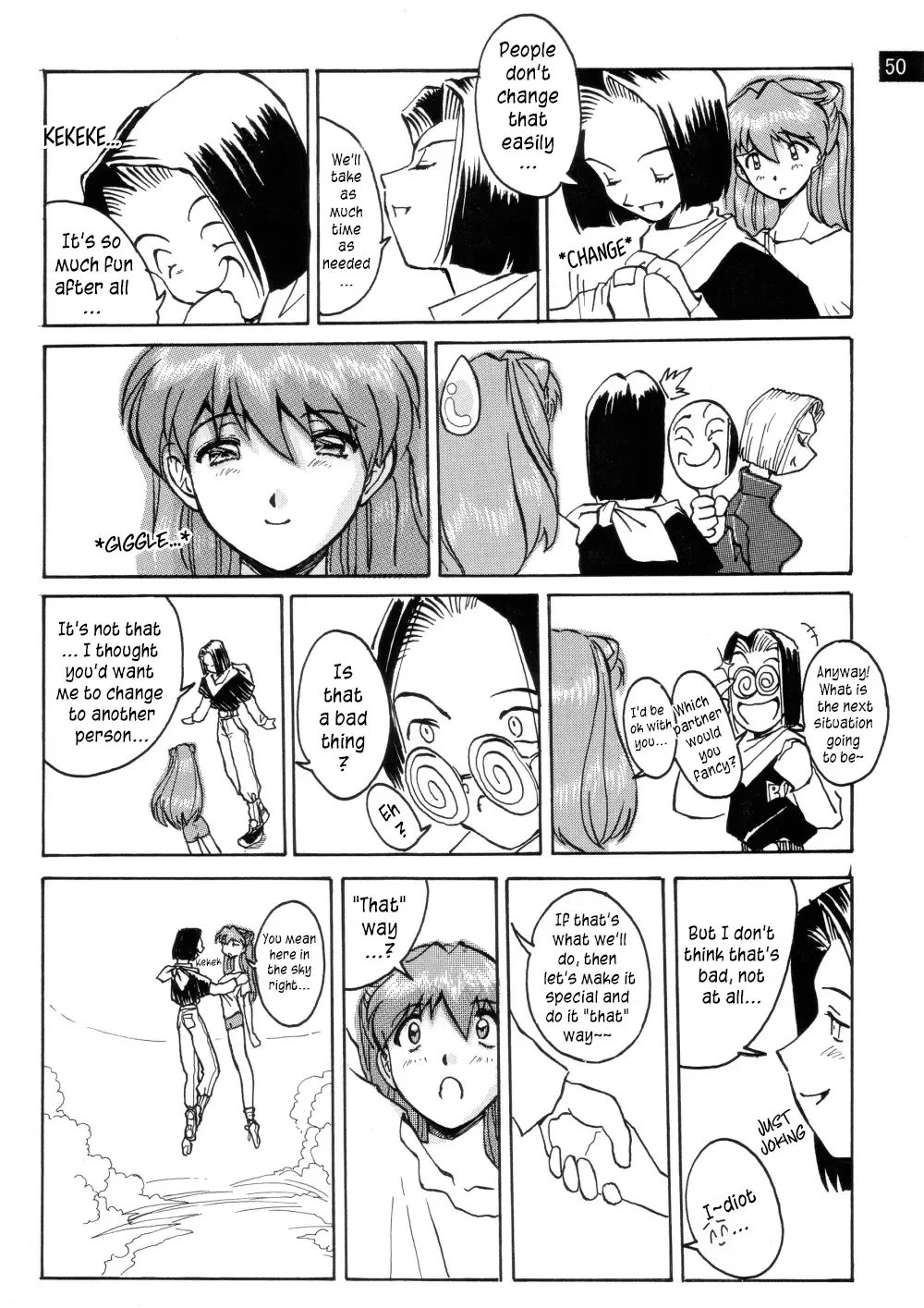 [Iwasaki Tatsuya] Zenseiki no Evangelicosan (Kouhen) | Last Century's Evangelicosan Fhentai.net - Page 50