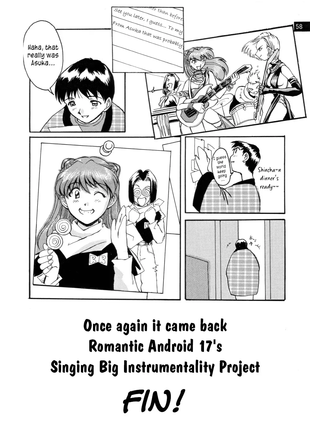 [Iwasaki Tatsuya] Zenseiki no Evangelicosan (Kouhen) | Last Century's Evangelicosan Fhentai.net - Page 58