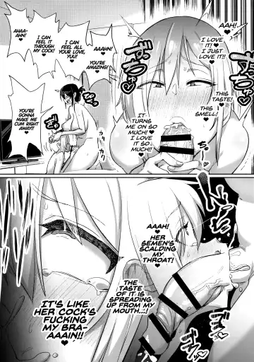 [Chimosaku] Sebaramix!! Futari de Sodateyo! Otokonoko Shikyuu | Abdominal Pregnancy X! Let's Raise Him Together [English] =LWB= & Fhentai.net - Page 8