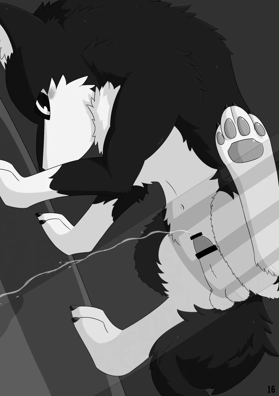 [Hata. - Manoreo] PK9 -Peeing Canines- Fhentai - Page 15