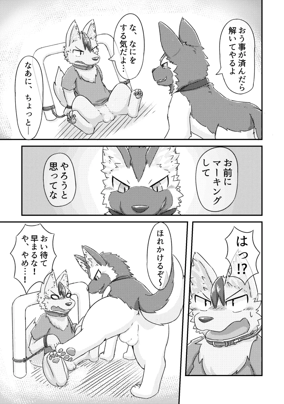 [Hata. - Manoreo] PK9 -Peeing Canines- Fhentai - Page 28