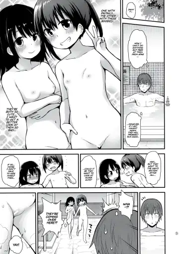 [Fujisaka Lyric] Onnanoko datte Otokoyu ni Hairitai | They may just be little girls, but they still want to enter the men's bath! Fhentai - Page 8