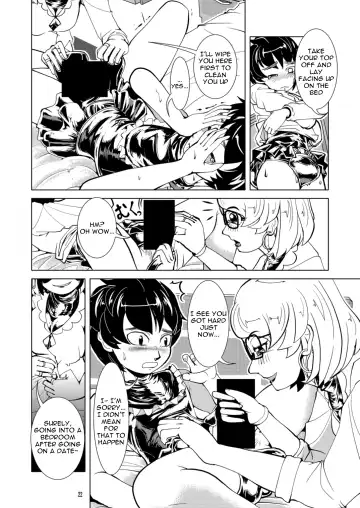 [Tsuno] Rubber Omutsu Date | Rubber Diaper Date Fhentai - Page 23