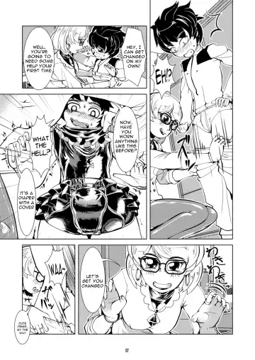 [Tsuno] Rubber Omutsu Date | Rubber Diaper Date Fhentai - Page 8