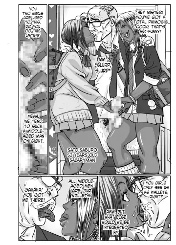 Cho ~Namaiki na Kuro Gal JK to Pakoritai Kimo Oyaji-tachi Fhentai.net - Page 33