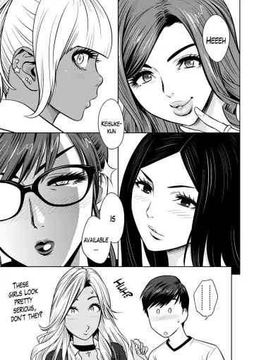 [Tatsunami Youtoku] Gal Ane Shachou to Harem Office ~SEX wa Gyoumu ni Fukumimasu ka?~ Ch. 1-4 Fhentai - Page 11