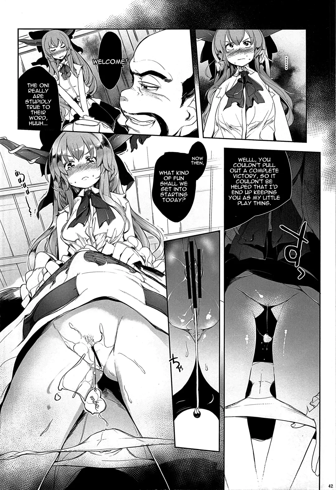 Gensoukyou ni Tanetsuke Oji-san ga Yattekita YA-YA-YA | HOORAY! A Seeding Uncle has made it into Gensoukyou Fhentai.net - Page 42