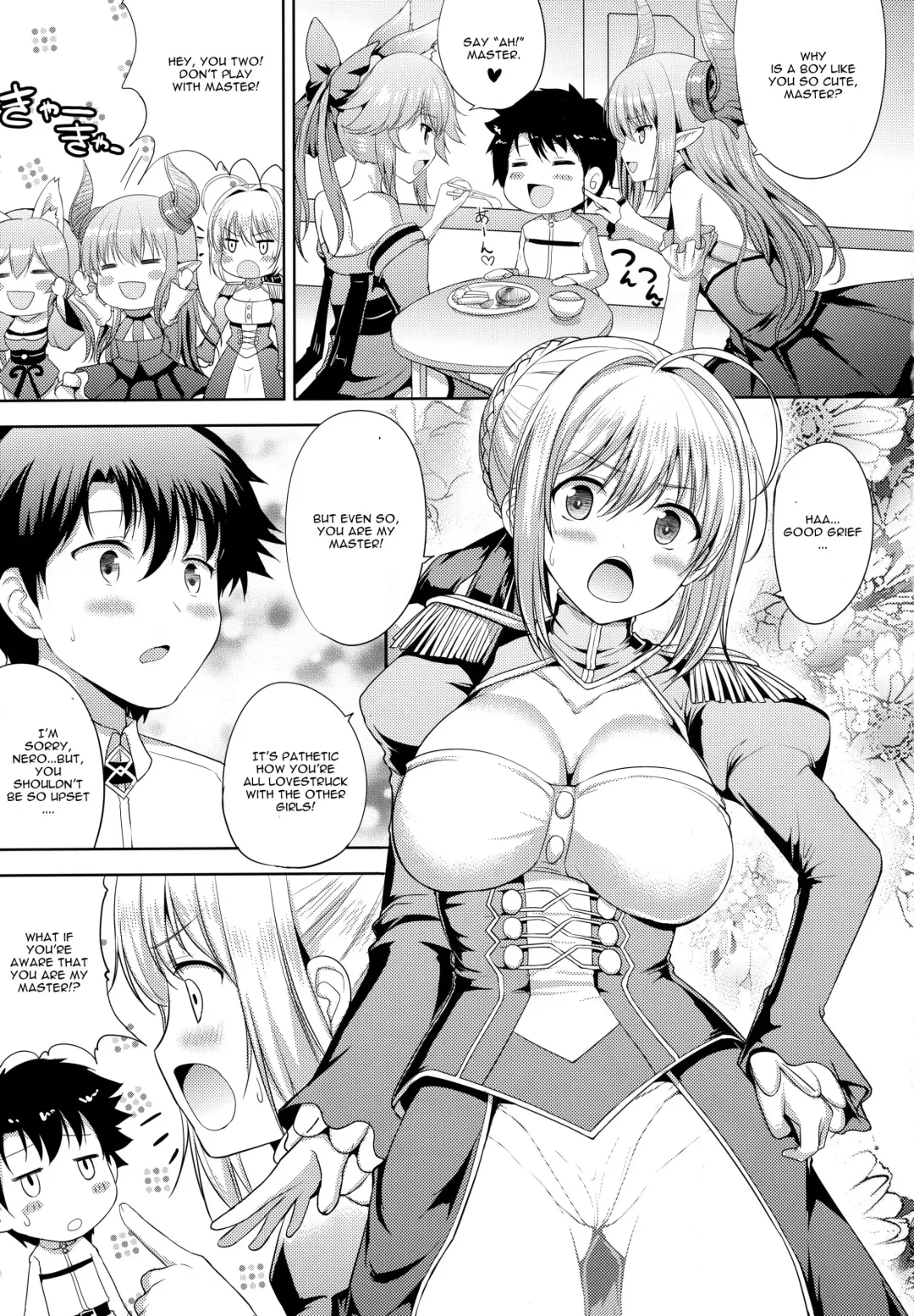 [Hamo] Nero-chama ga Osotte Kita!! Fhentai - Page 4
