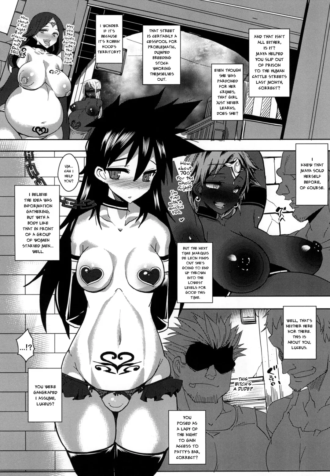 [Bbsacon] Dain no Monshou Danshou ~ Mesu Ochi Akuto Hen | Crest of Carnal Depravity Literary Fragment ~ Feminized Luceus Chapter Fhentai.net - Page 13