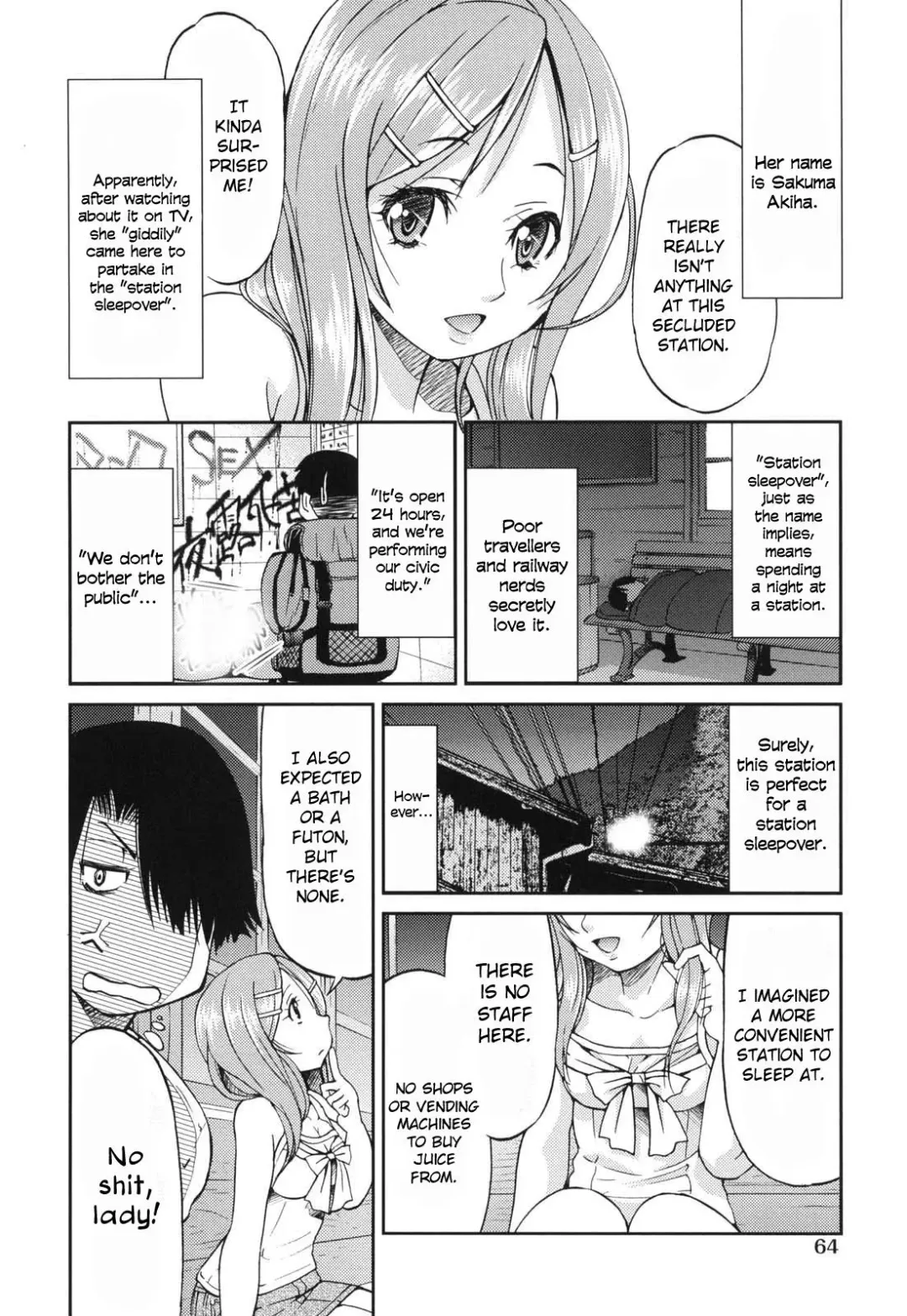[Inoue Yoshihisa] JYOSHI-TETSU Ch. 1-4 Fhentai - Page 70