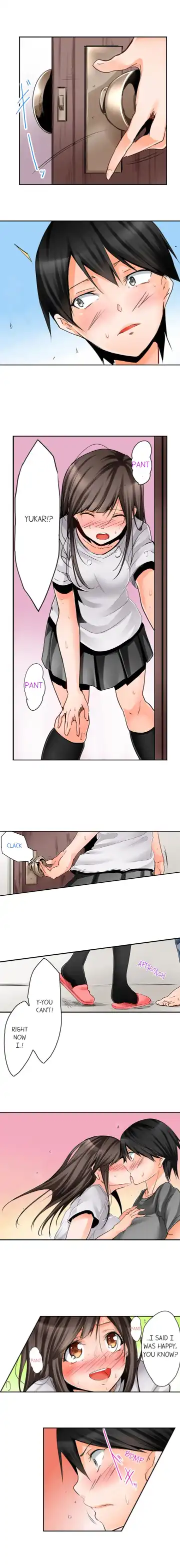 [Hiro. - Hiroaki] Yojouhan de Micchaku 3P Otomarikai! - The Secret 3P Sleepover in a 7 Square Meter Room! Fhentai - Page 55