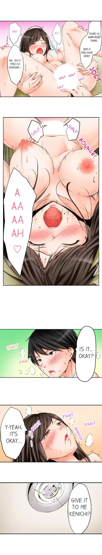 [Hiro. - Hiroaki] Yojouhan de Micchaku 3P Otomarikai! - The Secret 3P Sleepover in a 7 Square Meter Room! Fhentai - Page 85