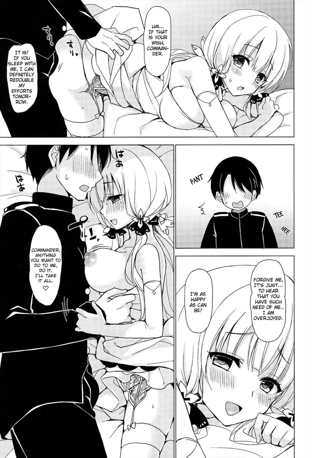 [Ikura Nagisa] Junai Illustrious | Pure Love Illustrious Fhentai - Page 6