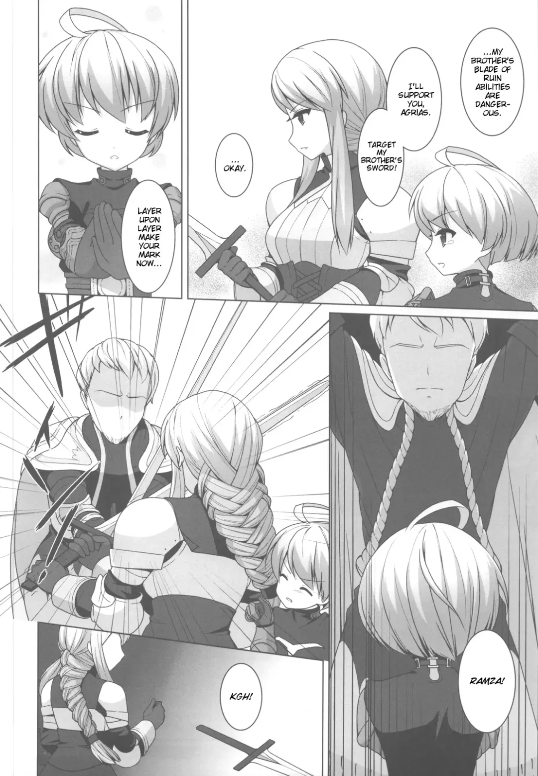 [Kiriyama Machi] Kyuuketsu Kishi | Vampire Knight Fhentai - Page 3