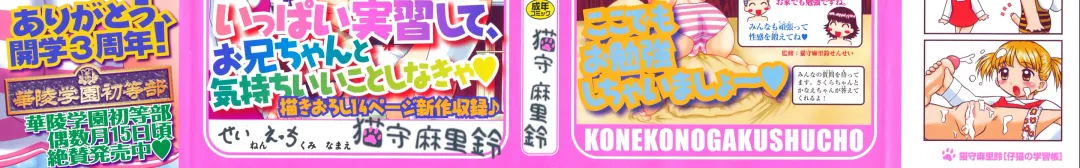 [Nekonomori Maririn] Koneko no Gakushuchou Fhentai - Page 3