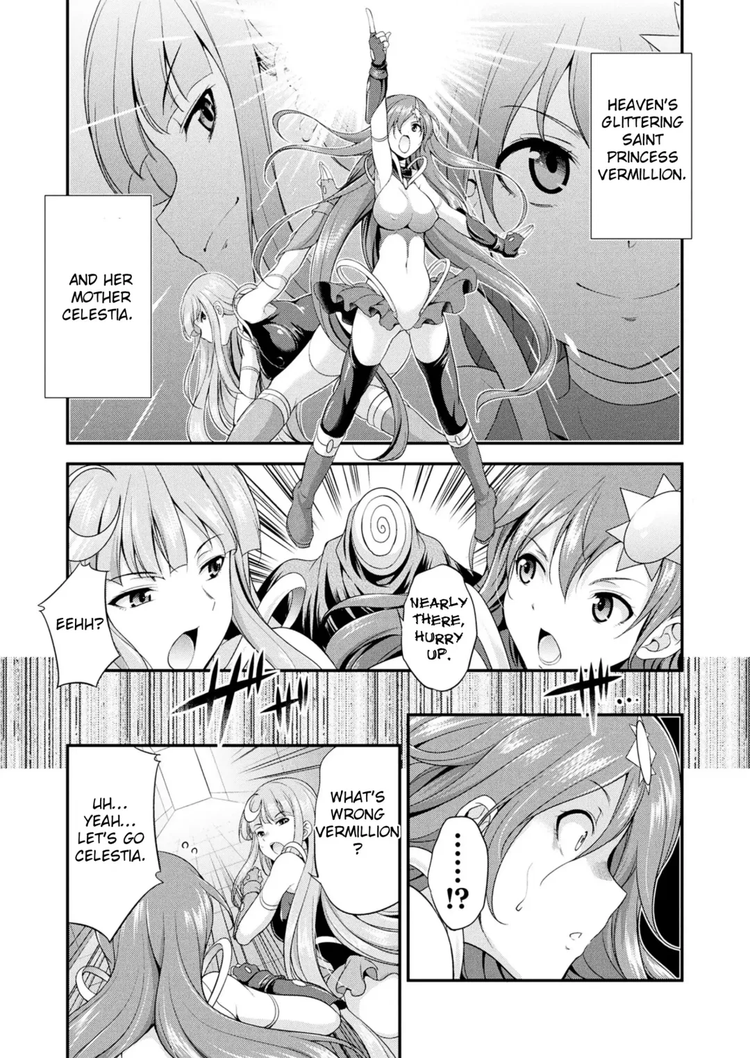 [Gekka Kaguya] Tenkou Seiki Vermillion Sai Henshin | Heaven's Glittering Saint Princess Vermilion - Sponsored Transformation Fhentai.net - Page 2