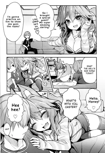 [Wise Speak] Servant MikoTuber Tamamo-chan Fhentai - Page 3