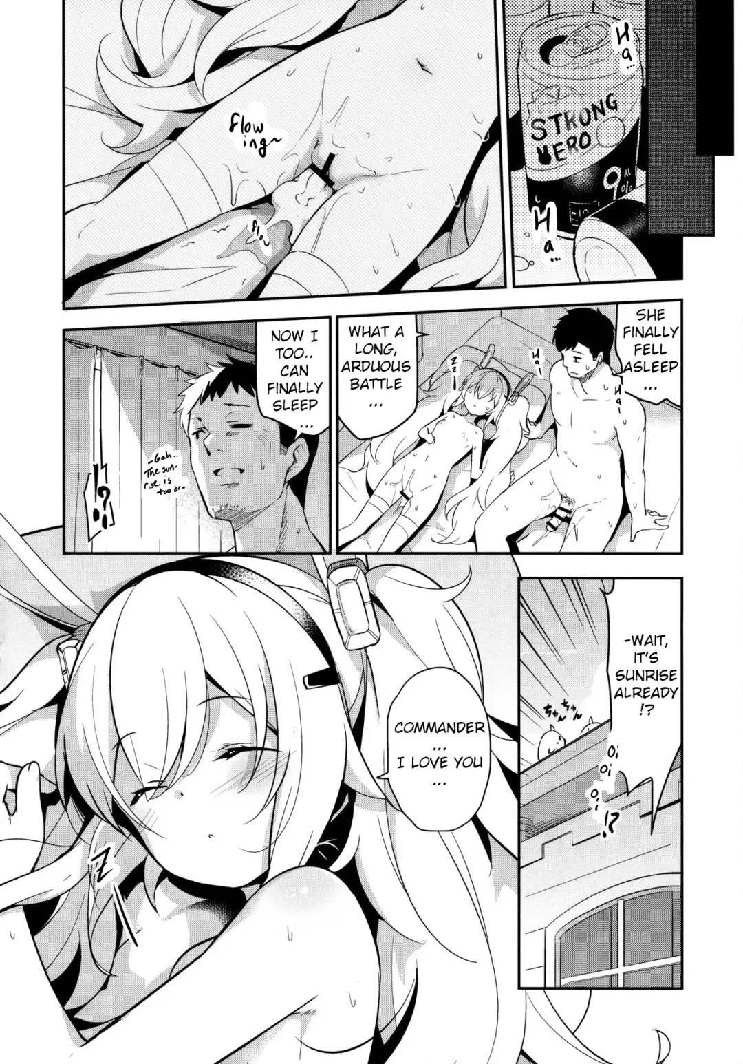 [Rokusyou Kokuu] Nemurenu Laffey no Shitsukekata | Insomniac Laffey's Training Method Fhentai - Page 23