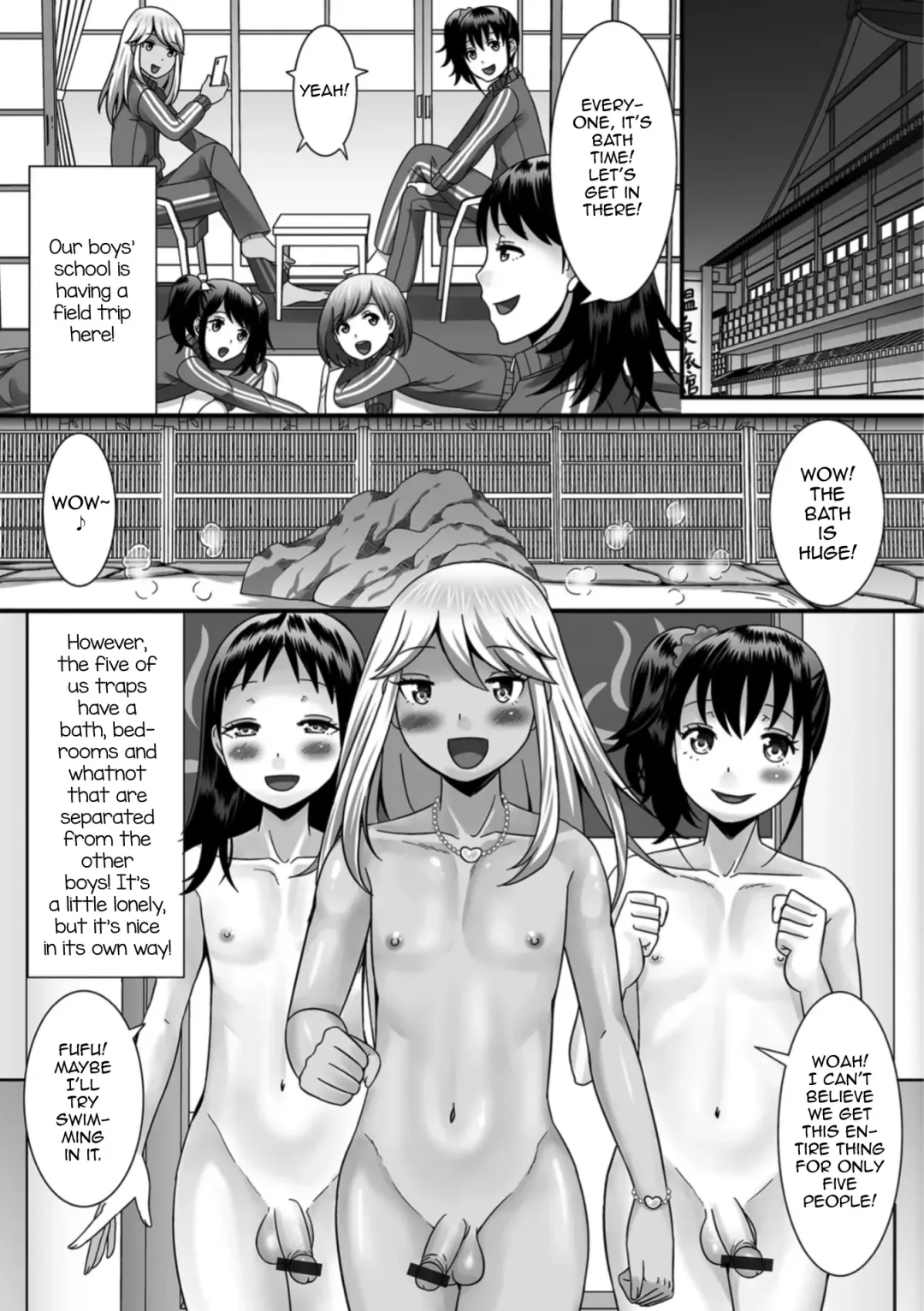 [Palco Nagashima] Otokonoko to Iku! Shuugaku Ryokou Fhentai - Page 5