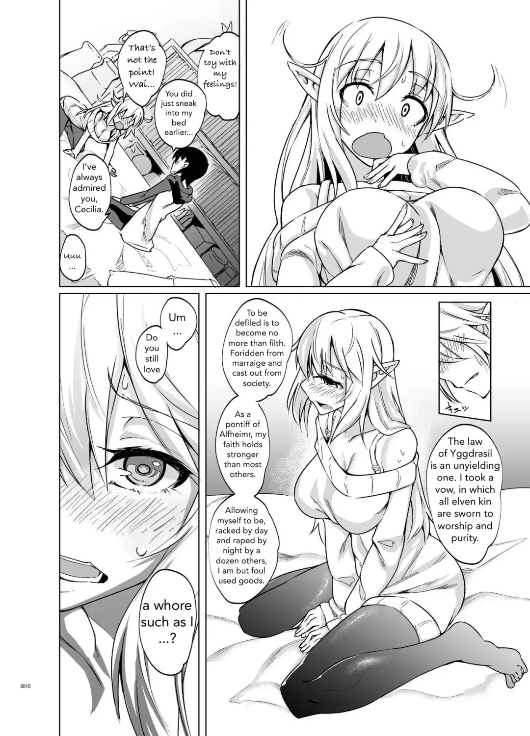 [Stealth Changing Line] Toaru Elf o Hikitorimashite | Taking Care of a Certain Elf Fhentai - Page 9