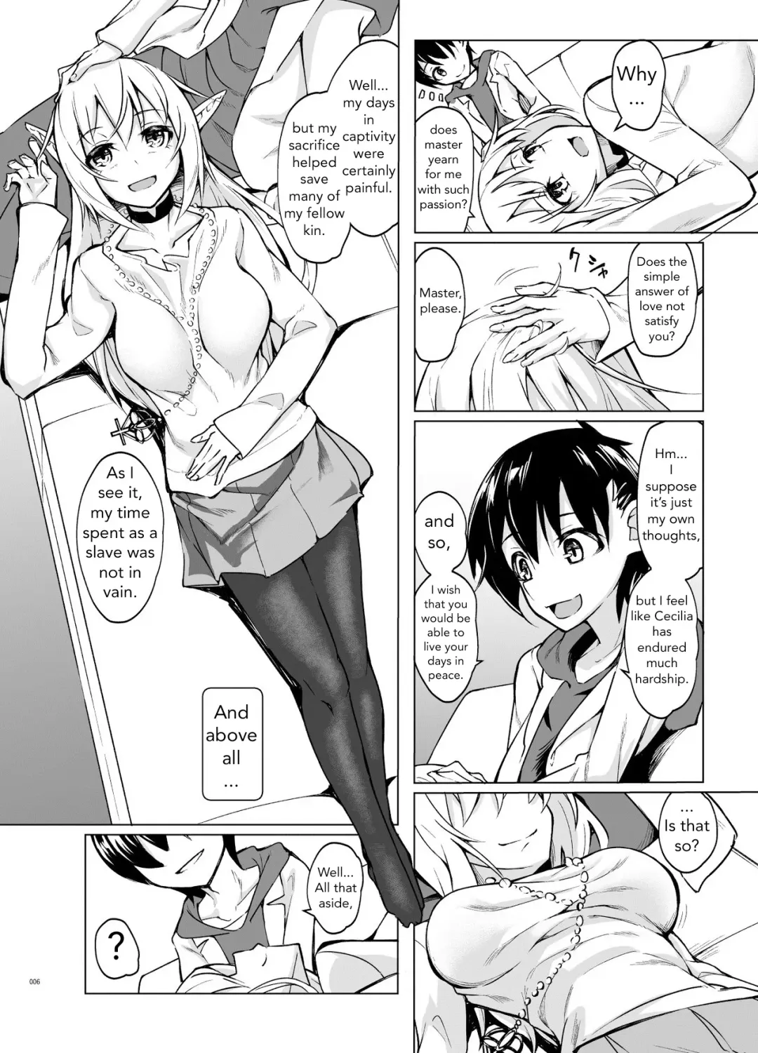 [Stealth Changing Line] Toaru Elf o Hikitorimashite Shunmin no Hi | Taking Care of a Certain Elf ~A Day of Spring's Slumber~ Fhentai.net - Page 5