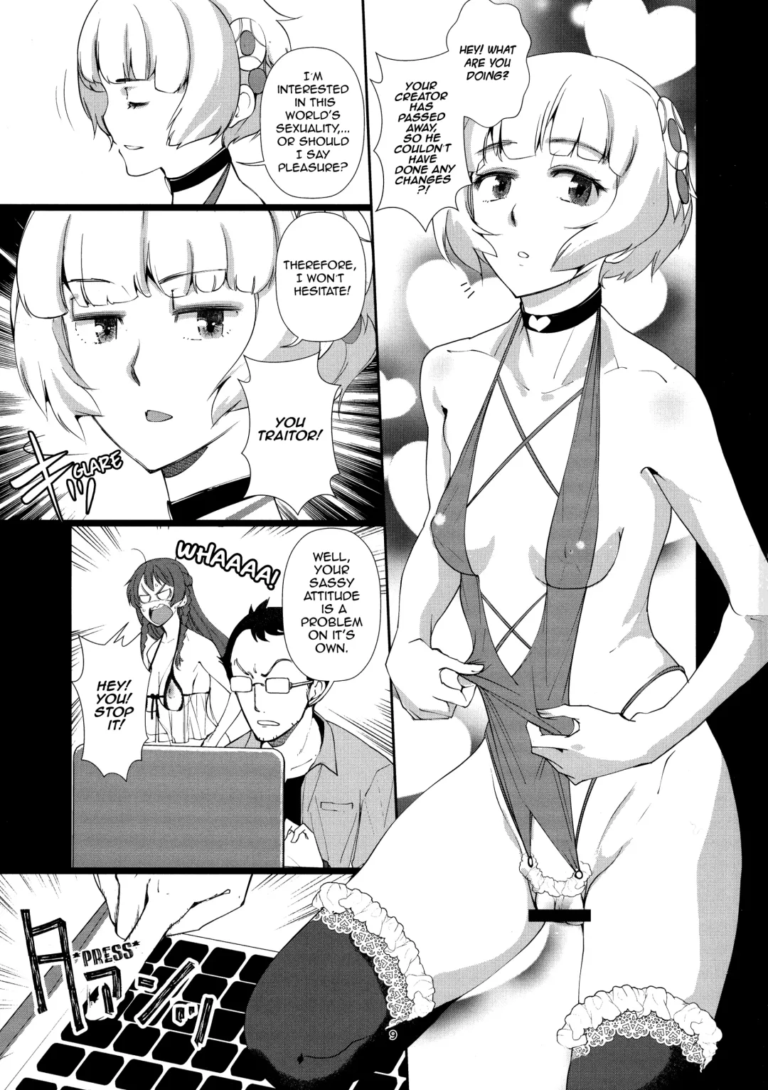 [Touge Hiro] Kaihen Shite Mima SHOW! | Lets´ SHOW our transformation! Fhentai - Page 9