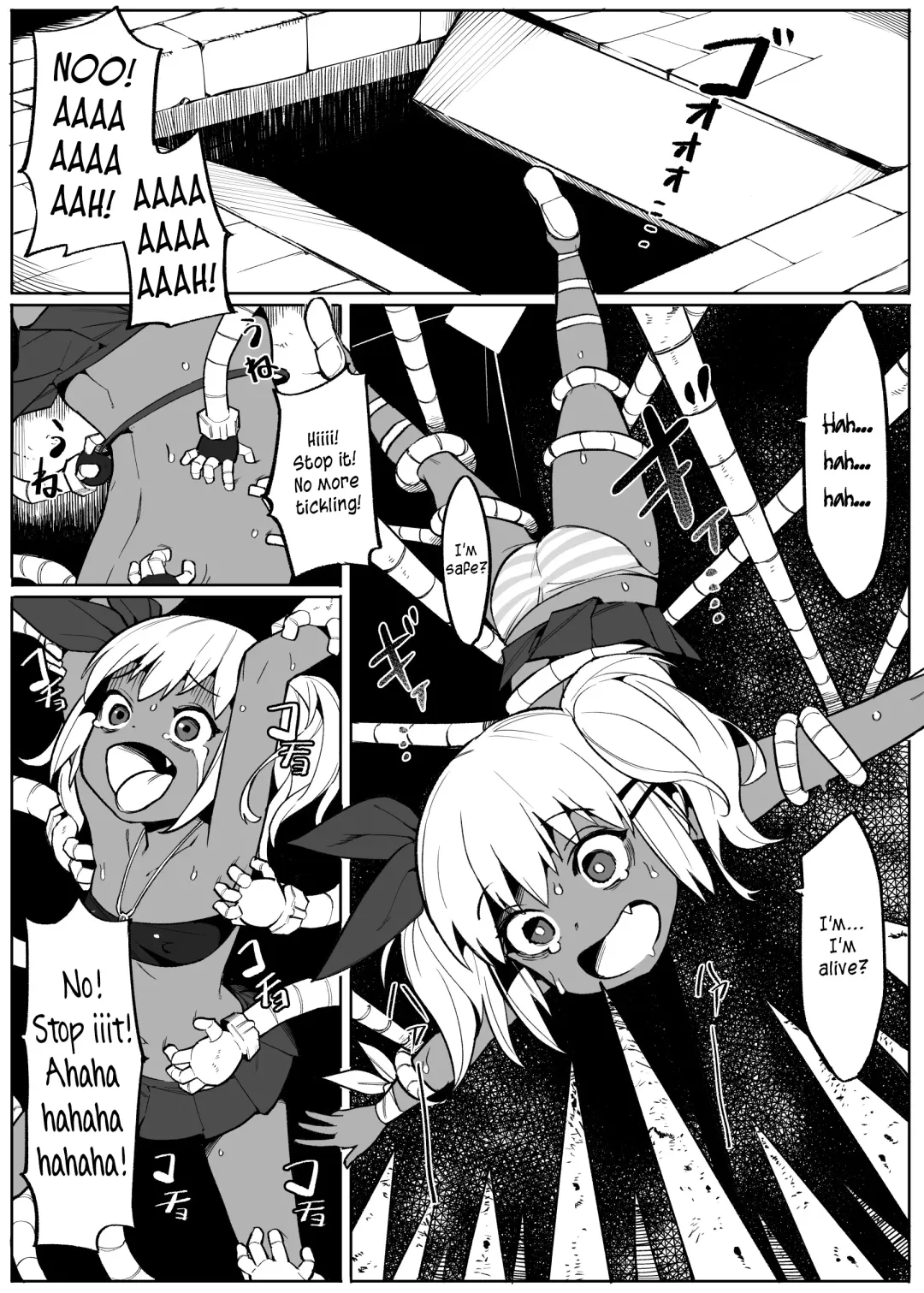 [Henrybird] Bishoujo Touzoku Kusuguri Trap Dungeon! | Thief Girl and Tickling Trap Dungeon! Fhentai - Page 18