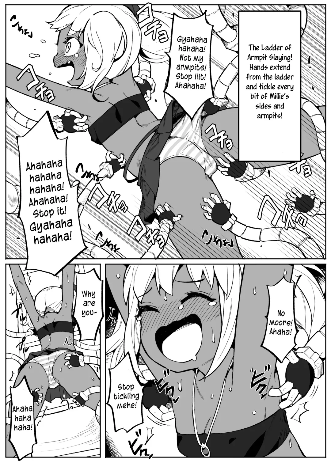 [Henrybird] Bishoujo Touzoku Kusuguri Trap Dungeon! | Thief Girl and Tickling Trap Dungeon! Fhentai - Page 5