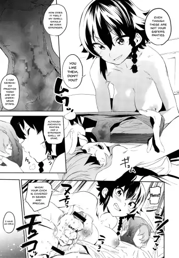 [Kito Sakeru] Anchovy Nee-san no Bouillon Panty Sakusen-ssu! Fhentai - Page 10