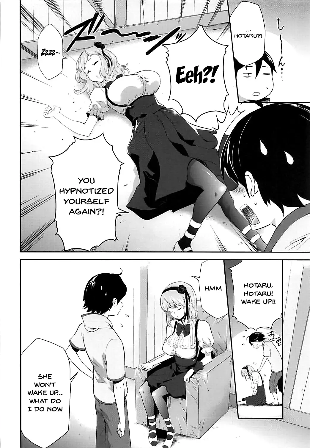 [Kouzuki Rio] Saimin ni Kakatta Hotaru-san ni Osowareru Hon Fhentai - Page 5