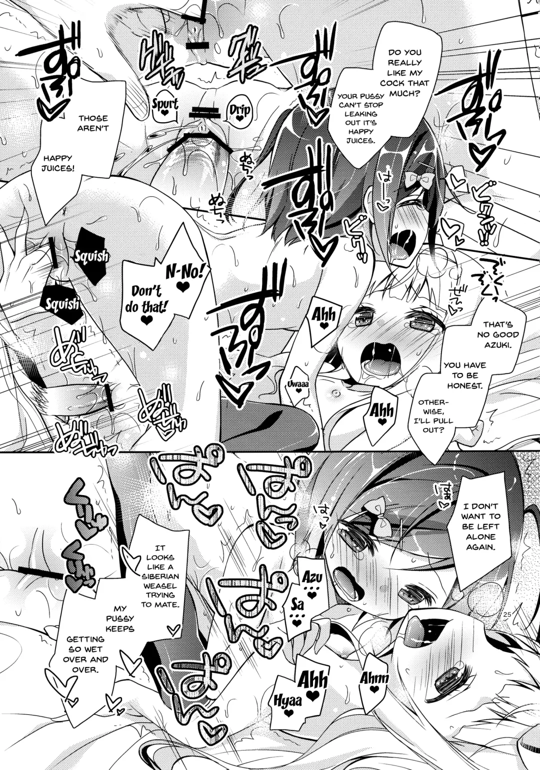 [Yuizaki Kazuya] Tsukko-chan to Komame-chan no Shintai o Sumizumi made Shirabe chau Hon Fhentai - Page 25