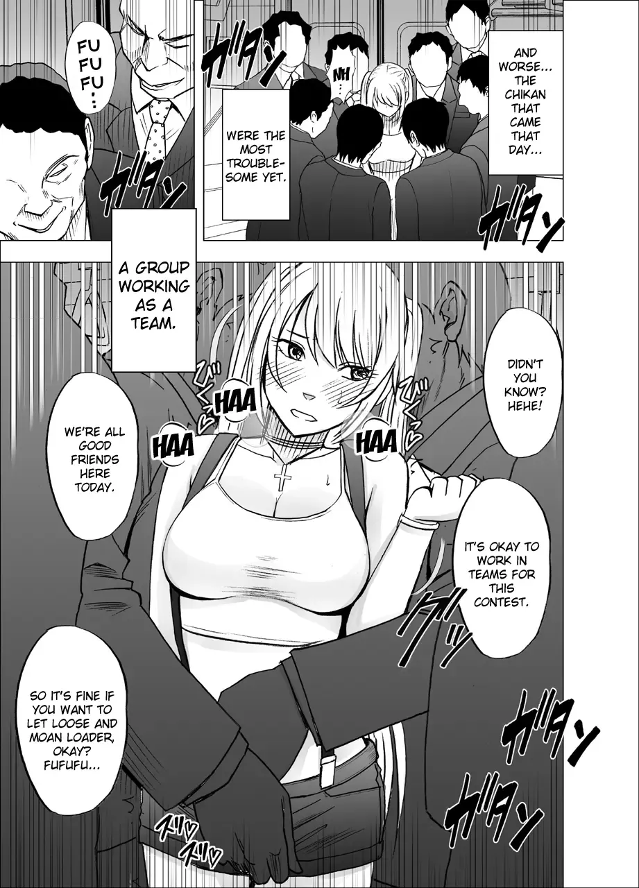 [Crimson] Densha no Naka de Onna o Ikaseru Kyougikai ni Sanka Saserareta Watashi no 1-nenkan no Kiroku Fhentai.net - Page 31