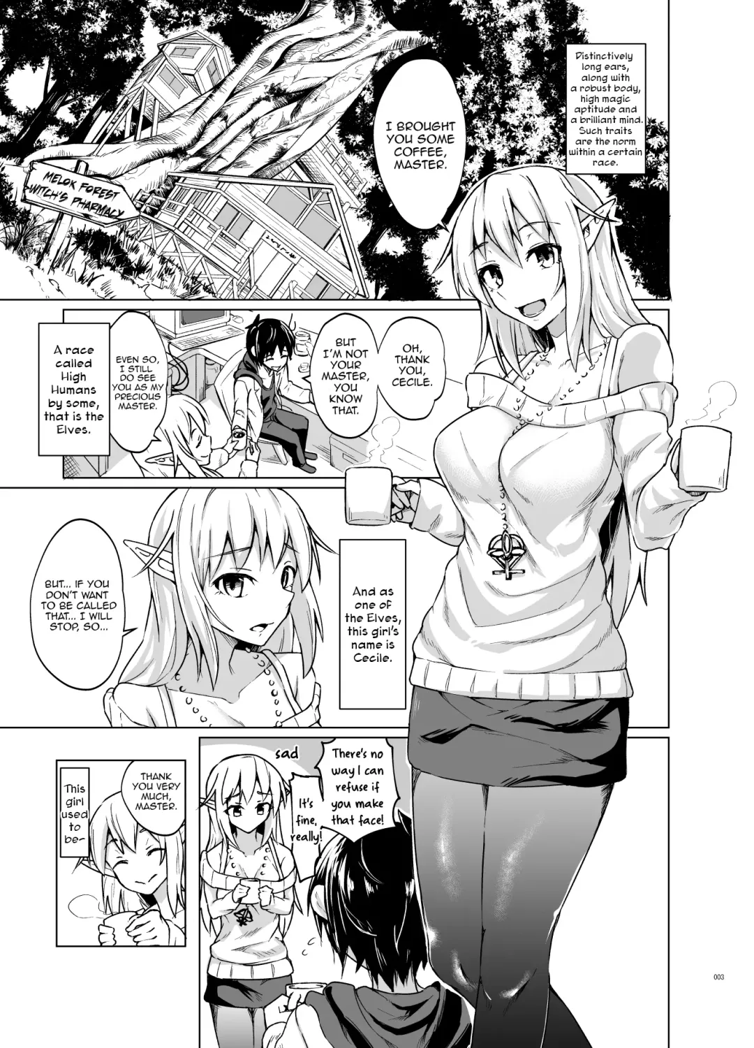 [Stealth Changing Line] Toaru Elf o Hikitorimashite | Taking Care of a Certain Elf Fhentai.net - Page 2