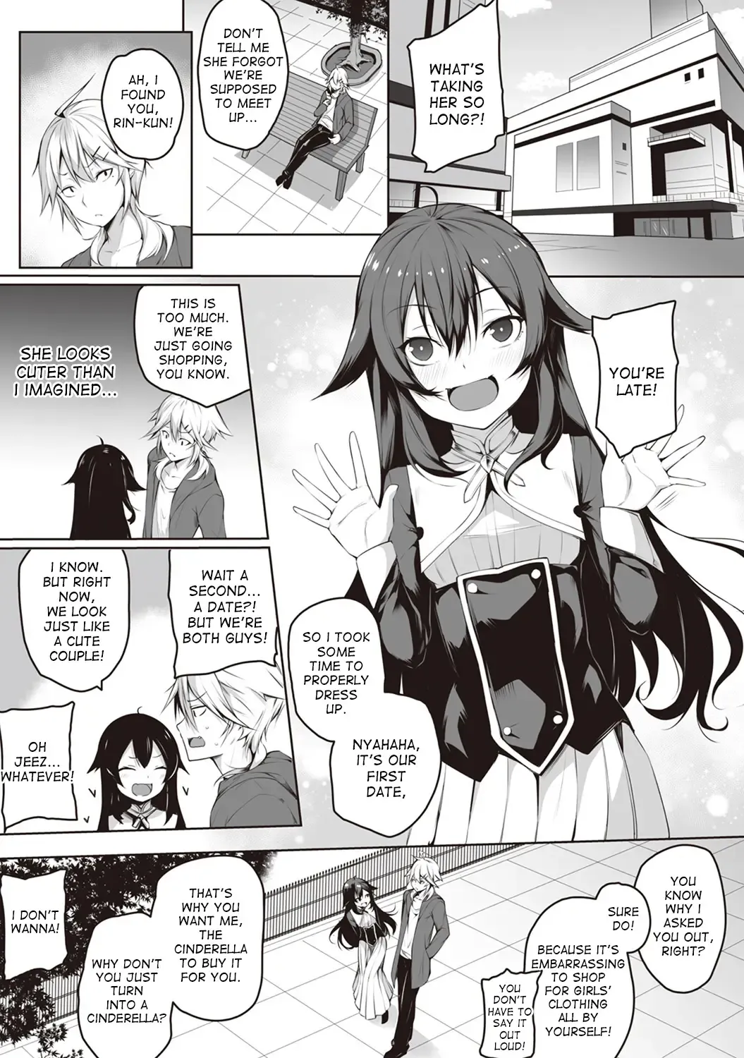 [Yukisaki Miale] Ore wa Kyou kara Cinderella Aite wa Otoko. Ore wa Onna!? | From now on, I'm Cinderella. My Partner is a Man and I'm a Woman!? Ch. 5 Fhentai.net - Page 2