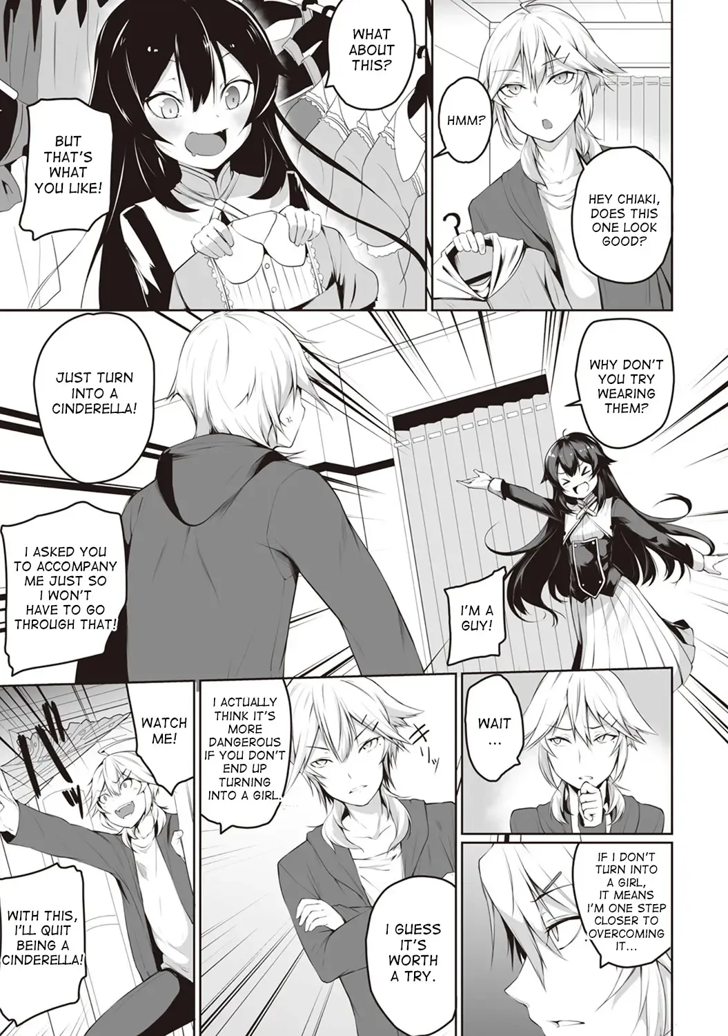 [Yukisaki Miale] Ore wa Kyou kara Cinderella Aite wa Otoko. Ore wa Onna!? | From now on, I'm Cinderella. My Partner is a Man and I'm a Woman!? Ch. 5 Fhentai.net - Page 4