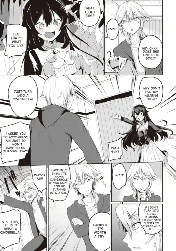 [Yukisaki Miale] Ore wa Kyou kara Cinderella Aite wa Otoko. Ore wa Onna!? | From now on, I'm Cinderella. My Partner is a Man and I'm a Woman!? Ch. 5 Fhentai.net - Page 4