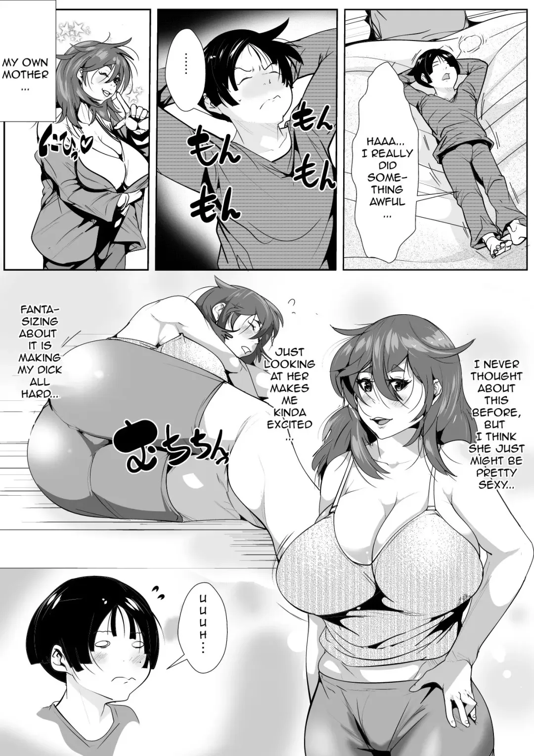 Neteiru Okaa-san ni Yokujou Shite Shimatta Musuko | Son Lusting After His Sleeping Mother Fhentai.net - Page 12