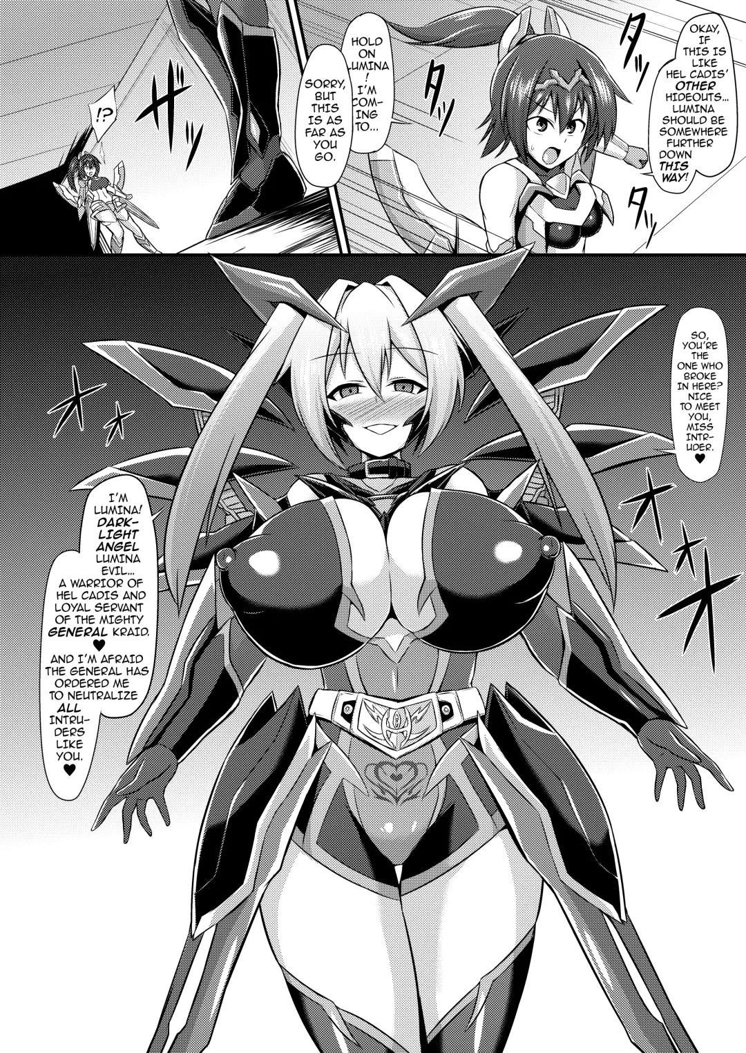 [Ikameshi] Senkouki Lumina ~Kyousei Doreika Sennou Kaizou~ | Shining Angel Lumina ~A Hero's Forced Brainwashing, Remodeling and Enslavement~ Fhentai - Page 19
