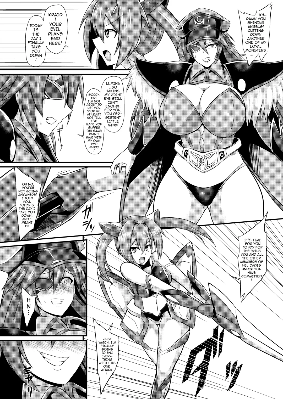 [Ikameshi] Senkouki Lumina ~Kyousei Doreika Sennou Kaizou~ | Shining Angel Lumina ~A Hero's Forced Brainwashing, Remodeling and Enslavement~ Fhentai - Page 3