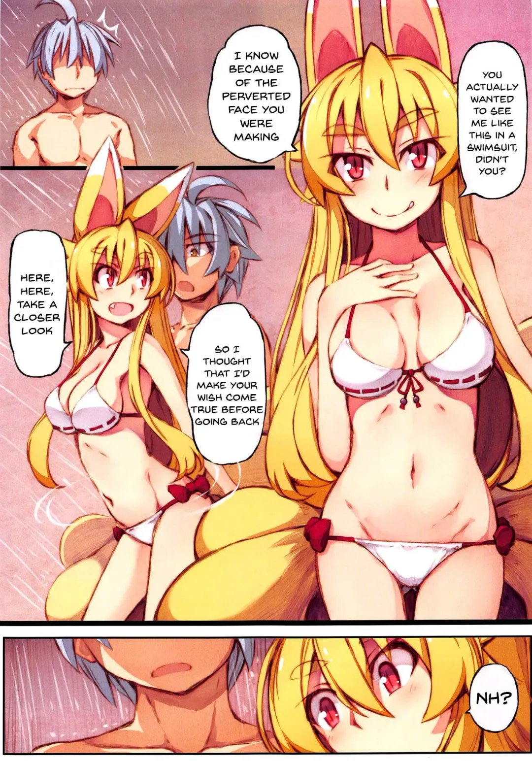 [Saru] Izuna no Hon Sono Nana Umi ni Iku no Maki | Inuza's Book - Going to The Beach Fhentai - Page 6