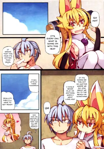 [Saru] Izuna no Hon Sono Nana Umi ni Iku no Maki | Inuza's Book - Going to The Beach Fhentai.net - Page 2