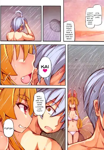 [Saru] Izuna no Hon Sono Nana Umi ni Iku no Maki | Inuza's Book - Going to The Beach Fhentai.net - Page 5