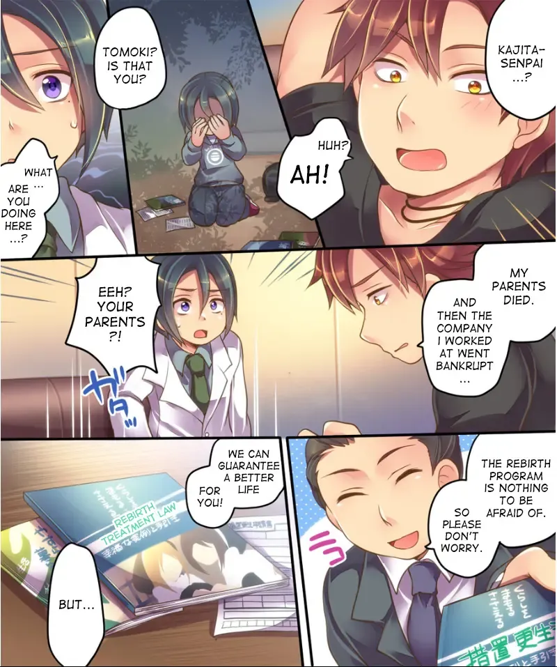 [Reitou Mikan] Shisshoku Shita Ore ga Seitai Tenkan Sochi de Kouhai no Jijo ni!? Fhentai - Page 3