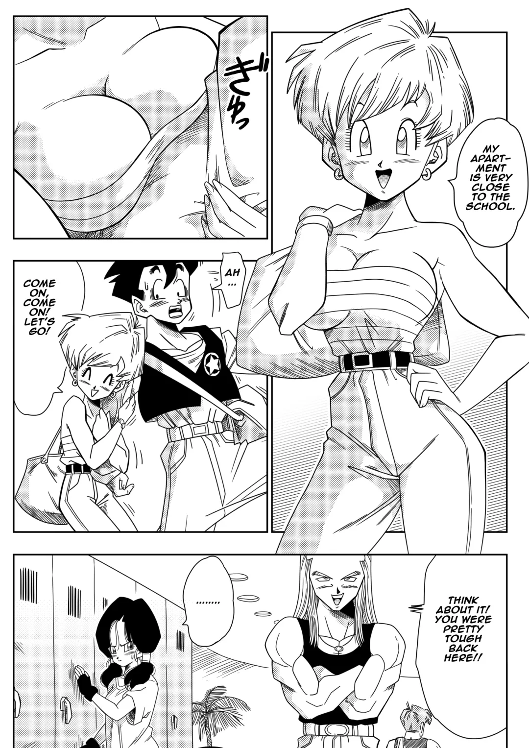 [Yamamoto] LOVE TRIANGLE Z - Gohan, Erasa to Deau Fhentai - Page 4