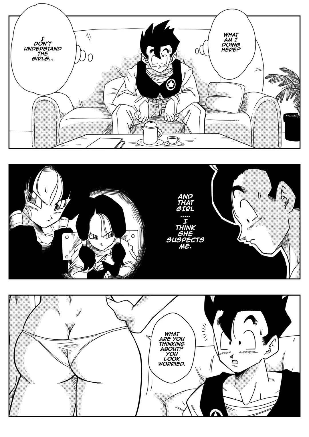 [Yamamoto] LOVE TRIANGLE Z - Gohan, Erasa to Deau Fhentai - Page 6