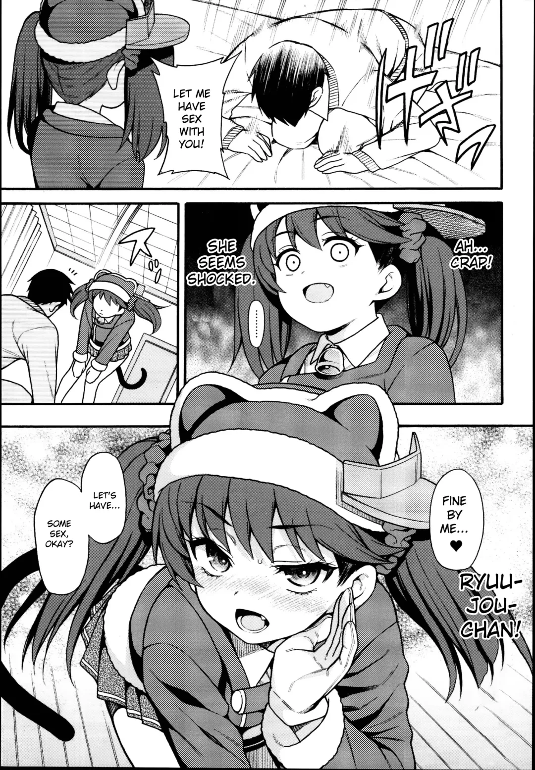 [Uousaoh] Ryuujou-chan ga Yattekita. Fhentai - Page 9