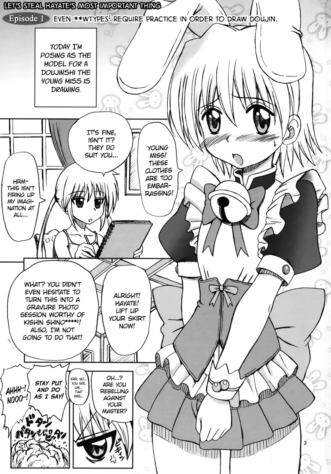 [Eiji] Hayate no Taihen na Soushuuhen | Hayate's Most Risqué Compilation Fhentai - Page 2