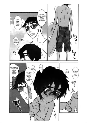 [Shiogochi] Natsuda! Umida! Tadahiroda!! | It's summer! It's the sea! It's Hiro and Tadashi!! Fhentai.net - Page 14