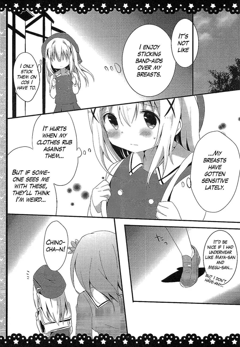 [Amedamacon] Chino-chan Bra Tsukete Naino!? Fhentai - Page 6