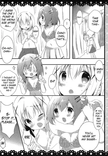 [Amedamacon] Chino-chan Bra Tsukete Naino!? Fhentai - Page 9